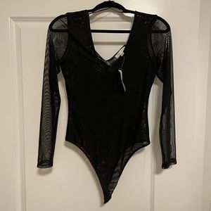 **NWT** SOCIALITE sheer bodysuit